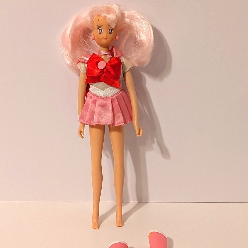 Vintage Irwin Sailor Chibi Moon Sailor Moon Doll Adventure Anime Manga 9"